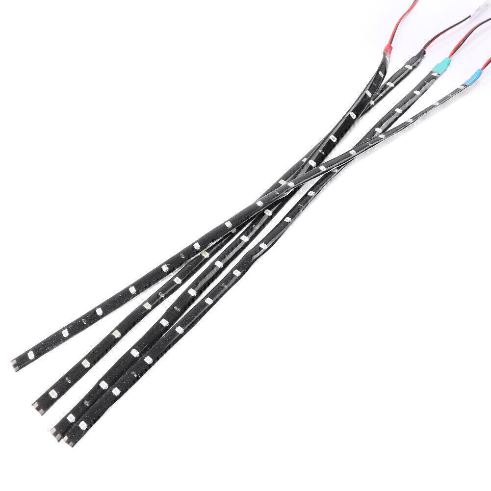 30cm/11.81 LED Car Flexible Light Strip fit Car Trucks Motor Grill 12V Green
