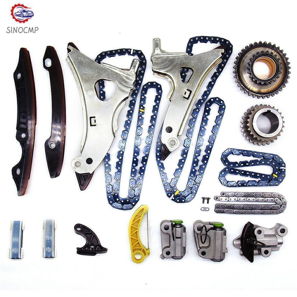 Camshaft Adjuster Timing Chain Kit Fit For M276 for Mercedes-Benz AMG Intake Exhaust