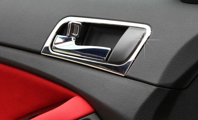 ABS Chrome Inner Door Handle Frame Cover Trim 4pcs Car for Kia K5 Optima 11-15