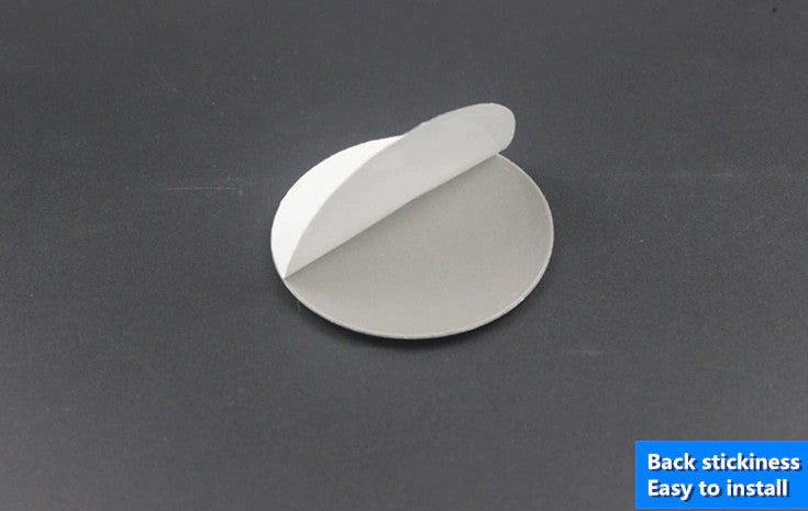 Side fender badge sticker for Cadillac ATS, CTS, SRX, CT5, silver, 9cm x 3.5cm.
