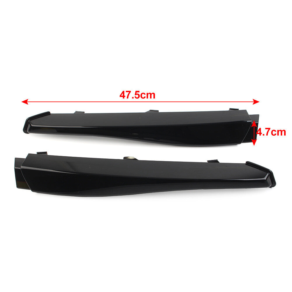 Front Bumper Lower Grille Insert Cover Trim for Jaguar XF 2008-2011 CU0381BL