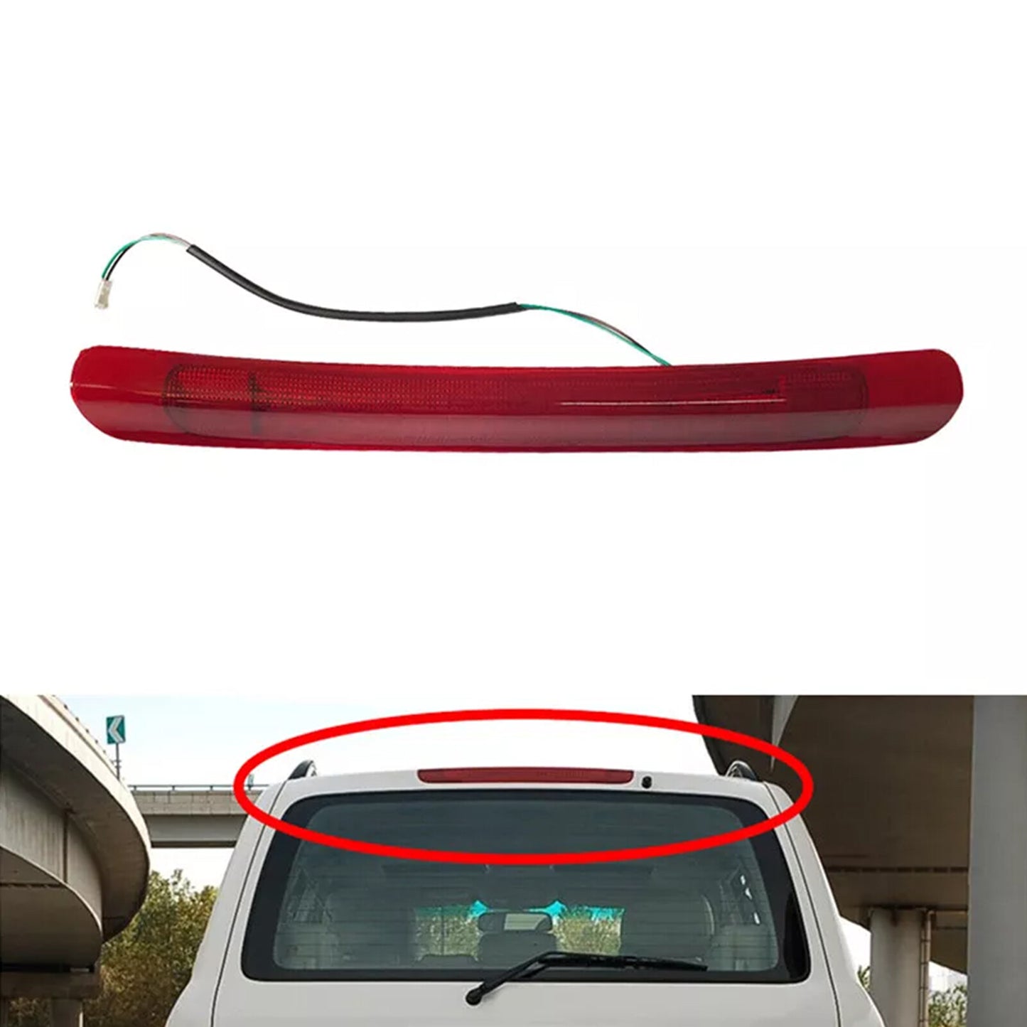 1X LED Third Tail Brake Light for Toyota for Land Cruiser 1998-2007 81570-60061