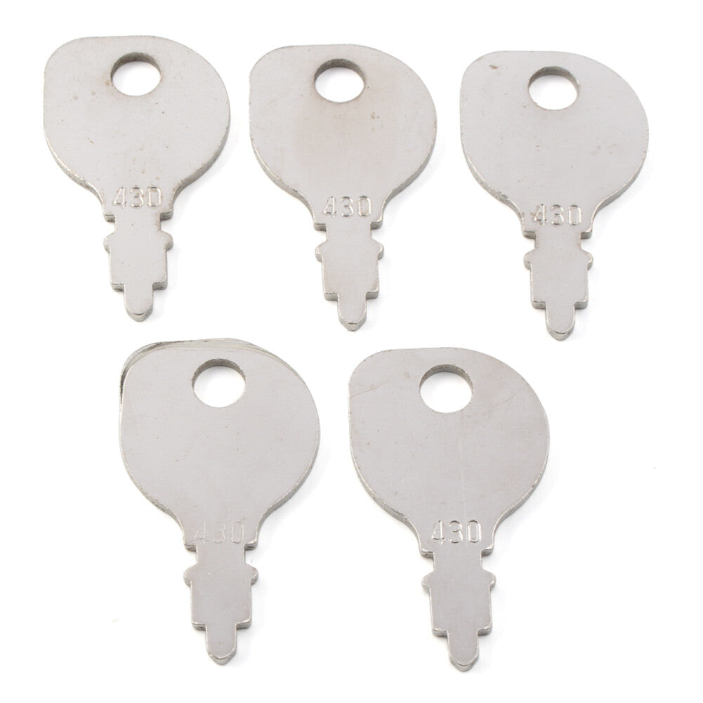 5¢ª 430-009 Ignition Starter Key Set of Keys Key Ring Metal