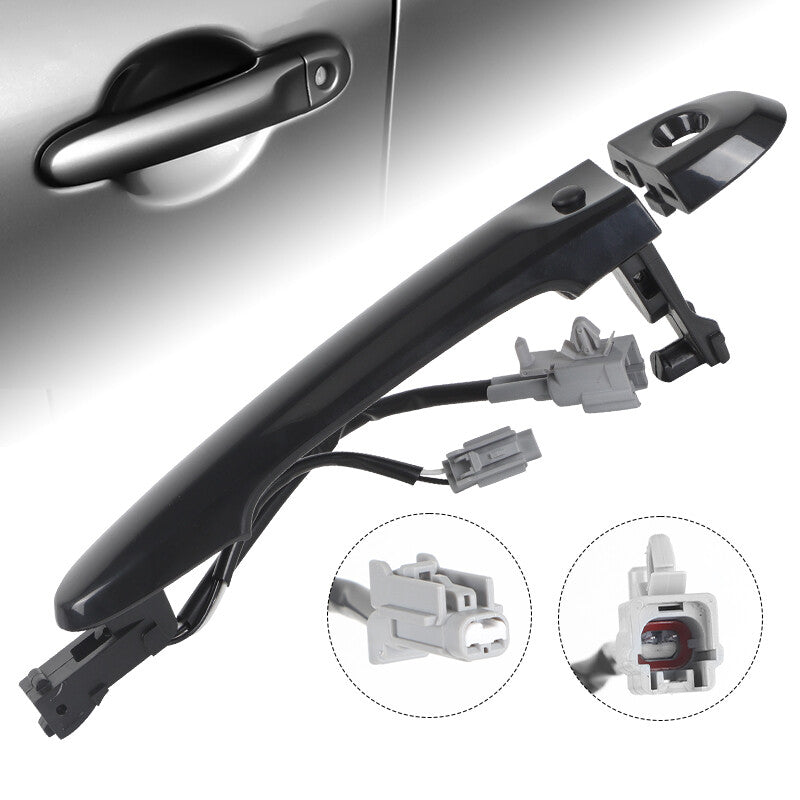 Exterior Door Handle Front Driver Left Side Black for Nissan Juke 2010-2019 NEW