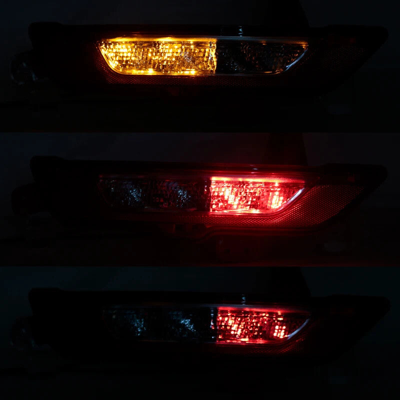 Rear bumper reflectors, fog lights, brake lights, and turn signals for Lincoln MKC 2015-2019