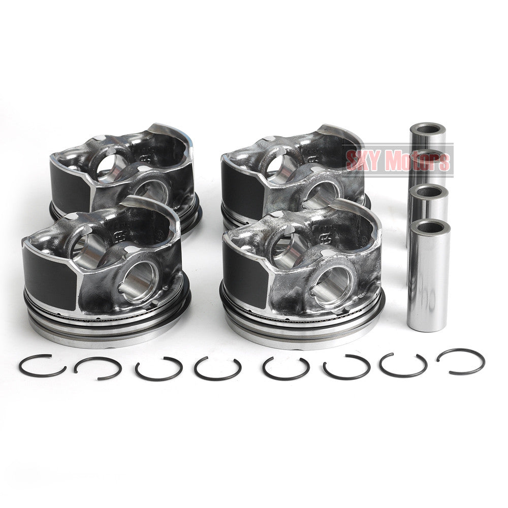 4pcs Oversize Pistons Rings Set 83.01 +0.5mm for Audi for VW 2.0 TFSI CCZ CDN CAW
