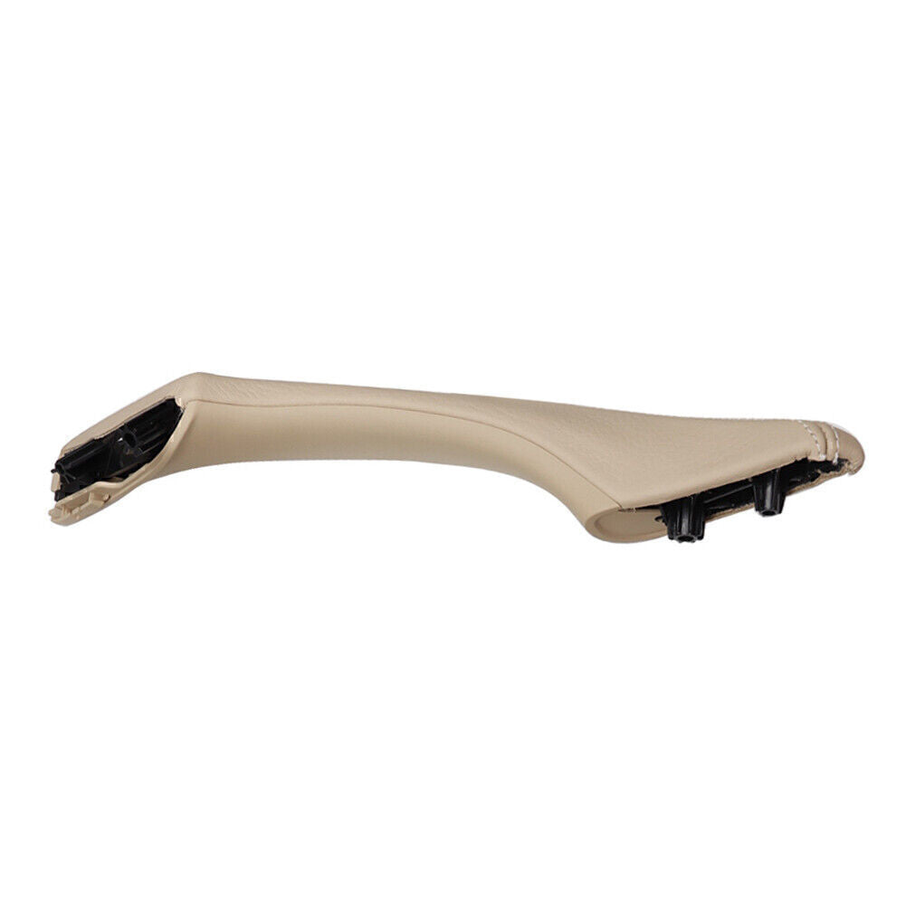 for BMW 5 series F10 F11 F18 Beige 1x Left Side Leather Door Trim Pull Handle