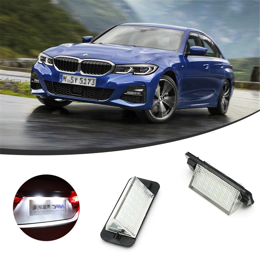 2x for BMW 3 Series E36 1992-1999 Vehicle Rear Led License Plate Lights Lamp US