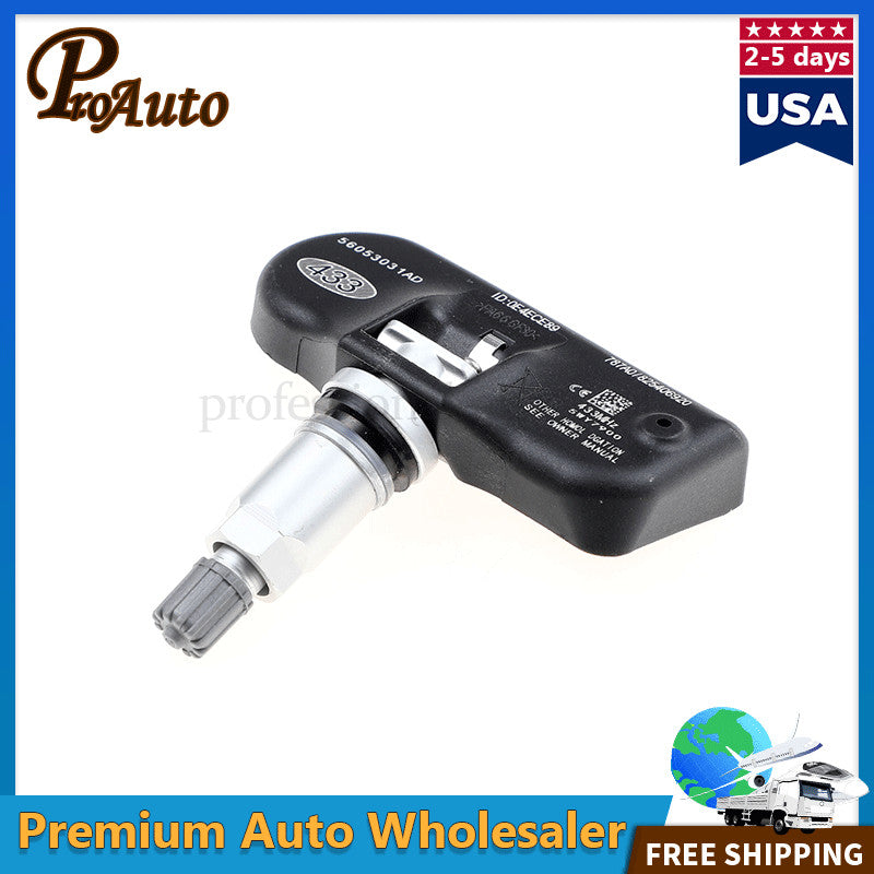 Set (4) TPMS Tire Pressure Sensor 56053031AD For 08-10 for Chrysler Town Country