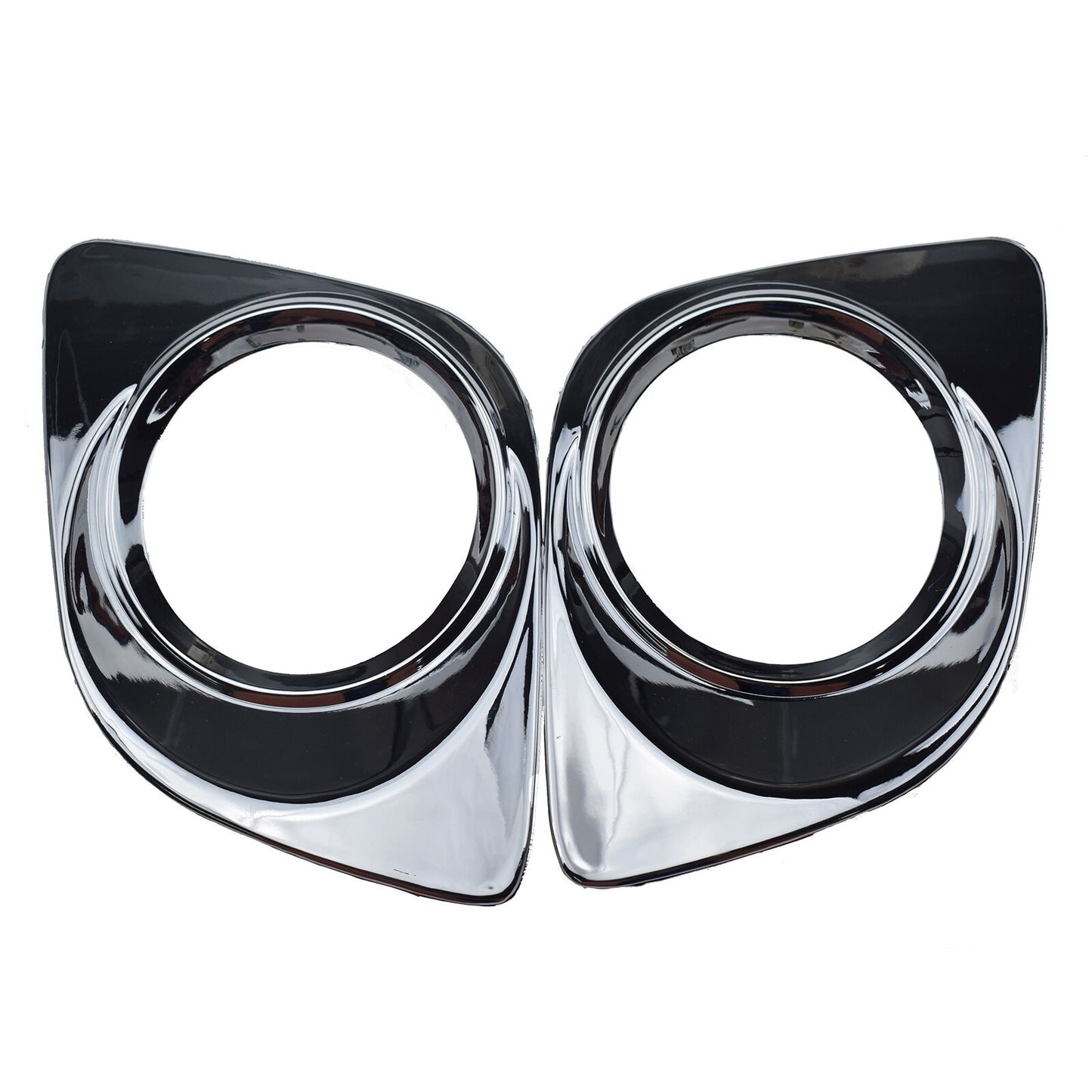 Pair LH RH Side Chrome Fog Light Trim Cover 521280T010 for Toyota Venza 09-12