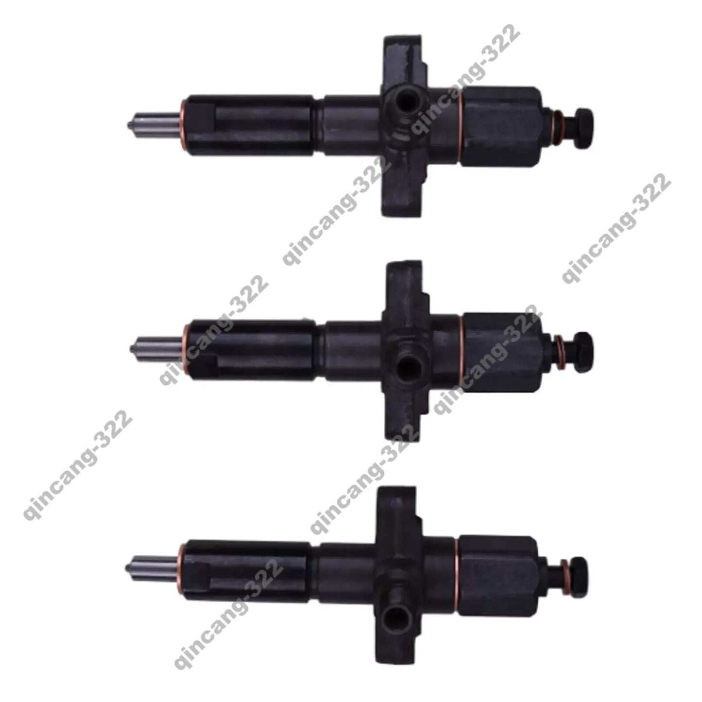 3Pcs Fuel Injector 17/108600 for Perkins Engine AD3.152 JCB Loader 2CX 210S 2CXL