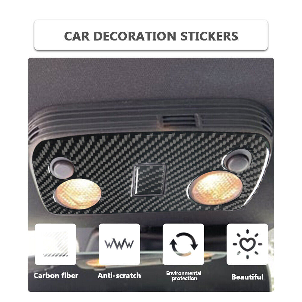 Carbon Fiber Indoor Overhead Console Cover Trim for ford for Mustang 2005-2009