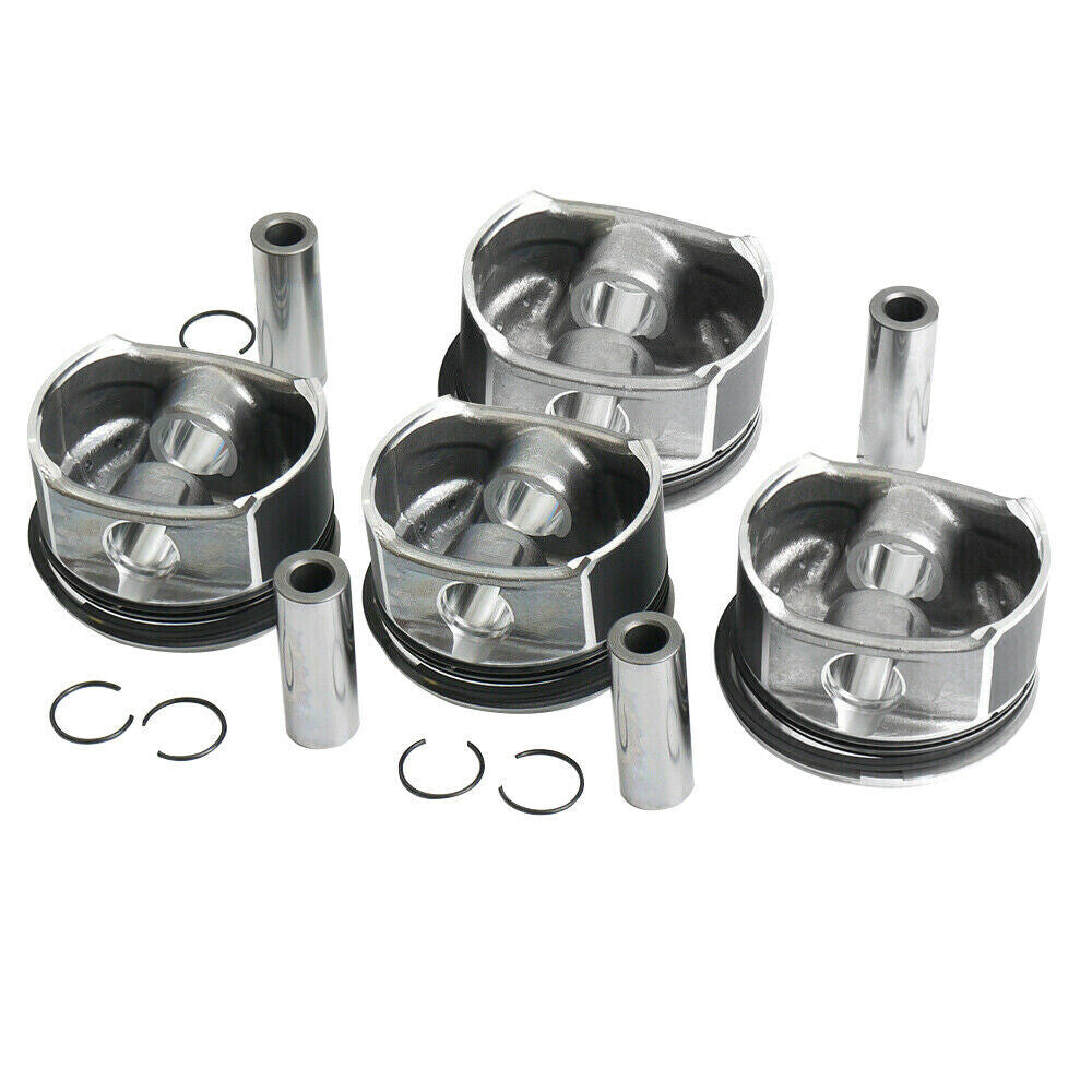 4Pcs ¦µ82mm Pistons Rings Set For M271 1.8 Supercharged (1796cc) Kompressor