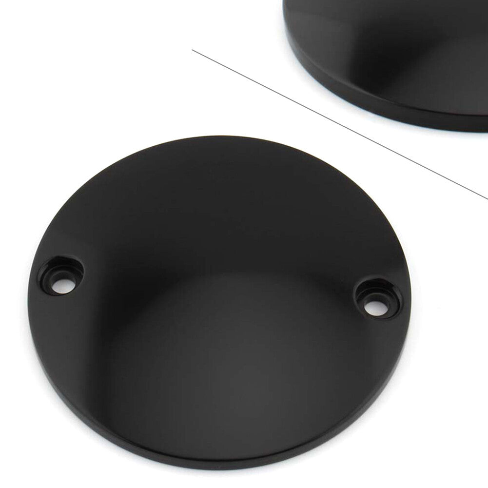 2Hole Chrome Domed Points Cover Softail Bigtwin for Harley Timing Ignition Timer