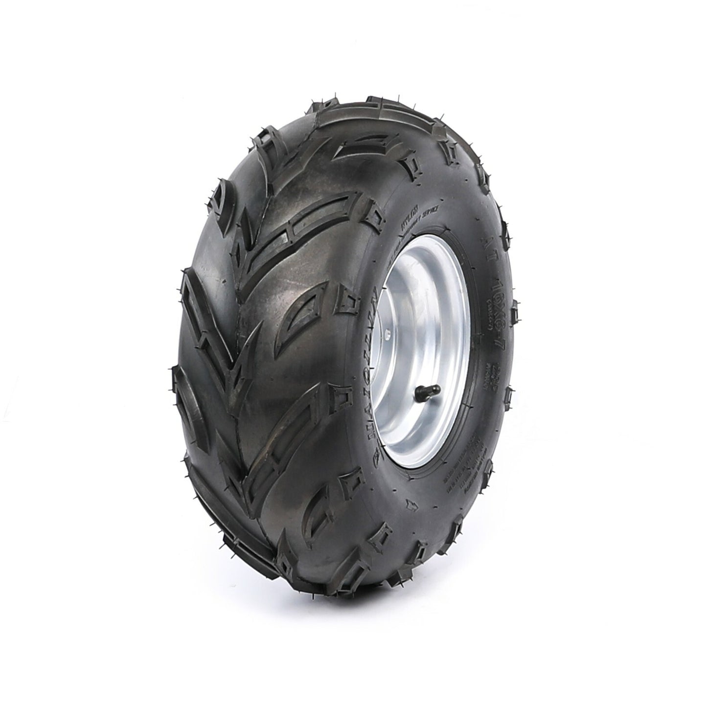 4-piece set with 4 bolts, 7-inch wheels, 16x8x7 tires and rims suitable for all-terrain vehicles, four-wheel go-karts, Taodao.