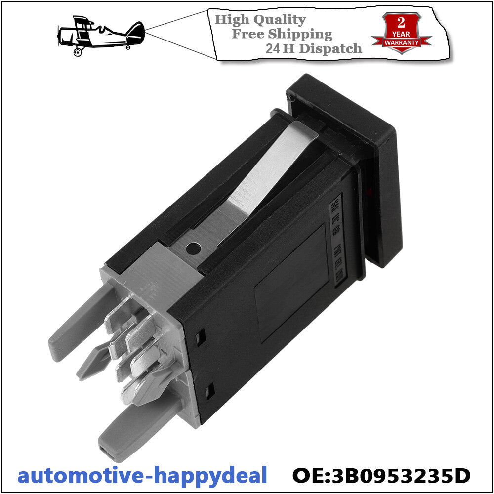 HAZARD WARNING LIGHT SWITCH for VW for PASSAT 1996 - 2005 3B0953235D