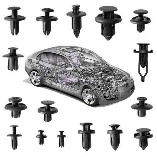 Car bumper clip push-button, universal car clip, plastic clip, for Jeep mudguard clip