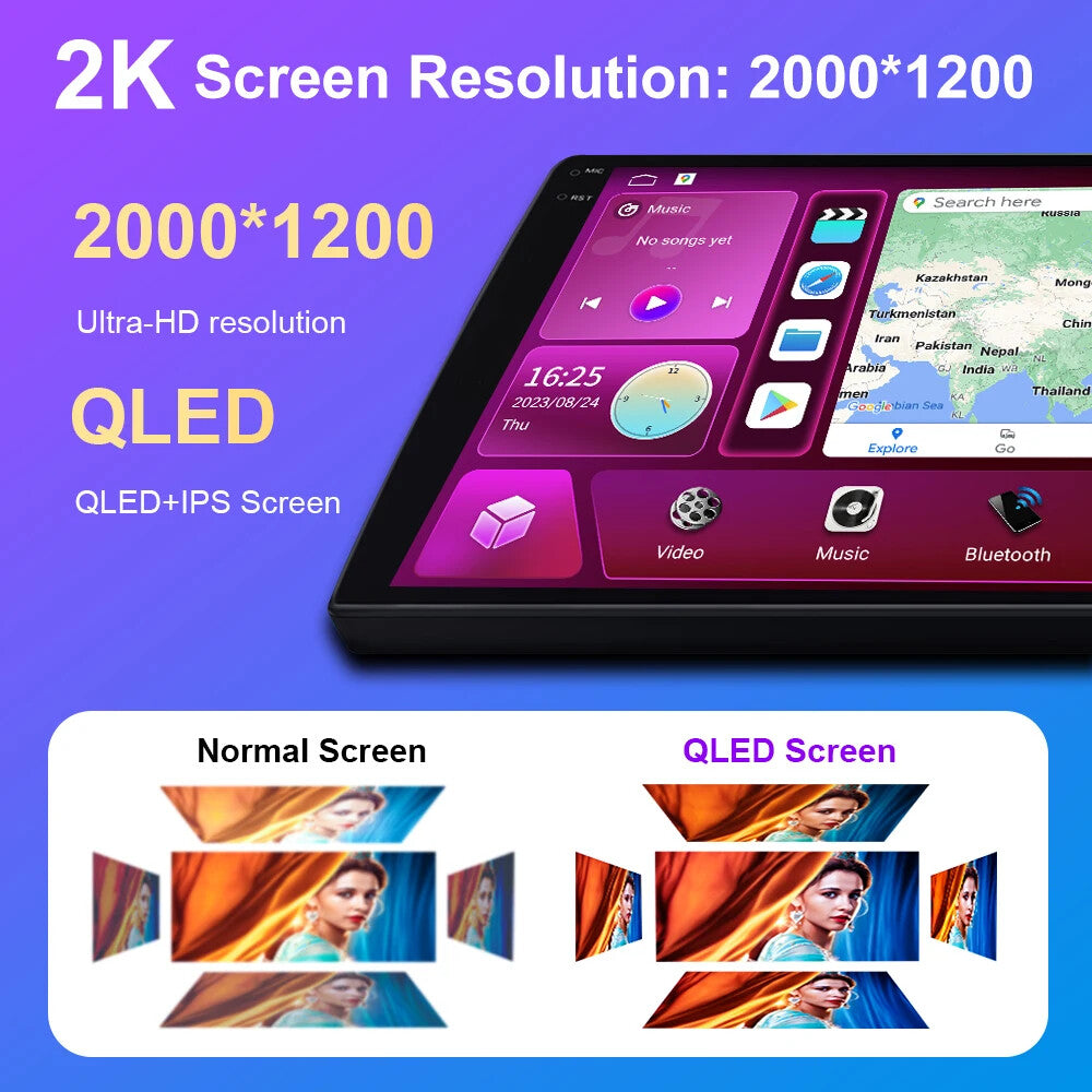 for Lexus LX470 for Toyota for Land Cruiser LC100 1997-2001 CarPlay Car Radio GPS 4G