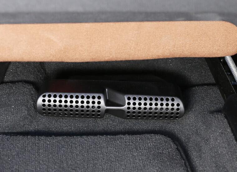 Car for BMW X6 G06 20-22 Black ABS for Seat Lower Air Outlet Vent Grille Cover Trim