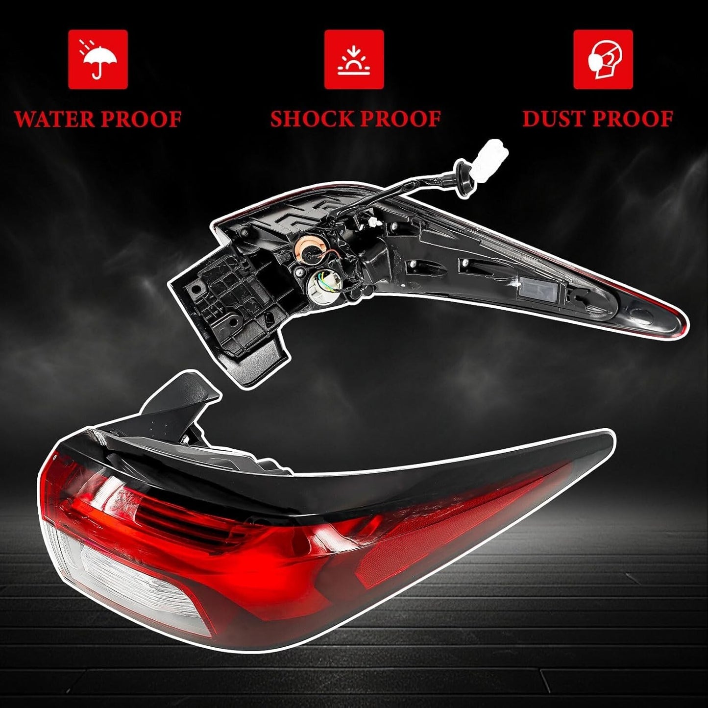 Right Rear Brake Stop Lamp Tail Light for Mitsubishi Outlander PHEV 2022-2024