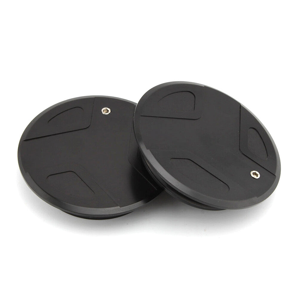 2xFrame Hole Cap Decorate Cover Black Fit for BMW R1200GS LC R1250GS Adventure Motor