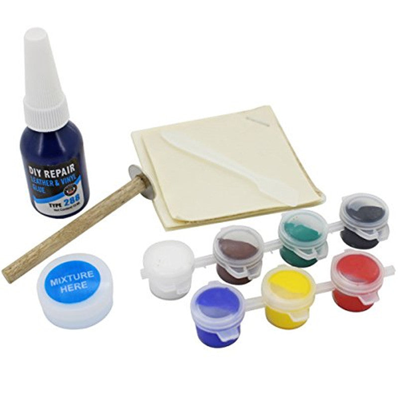 DIY Car for Seat Leather Sofa Coats Scratch Cracks Rip 7 Colors Restoration Tool Kit