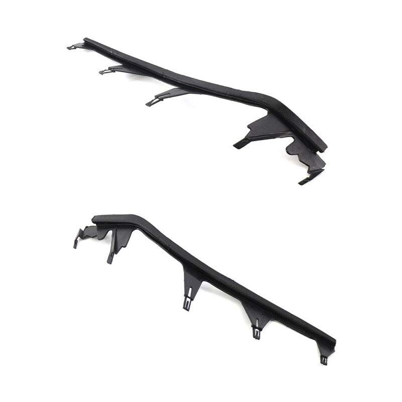 Pair Left Right Headlight Cover Strip Upper Headlamp Gasket for BMW E46 M3 330Ci
