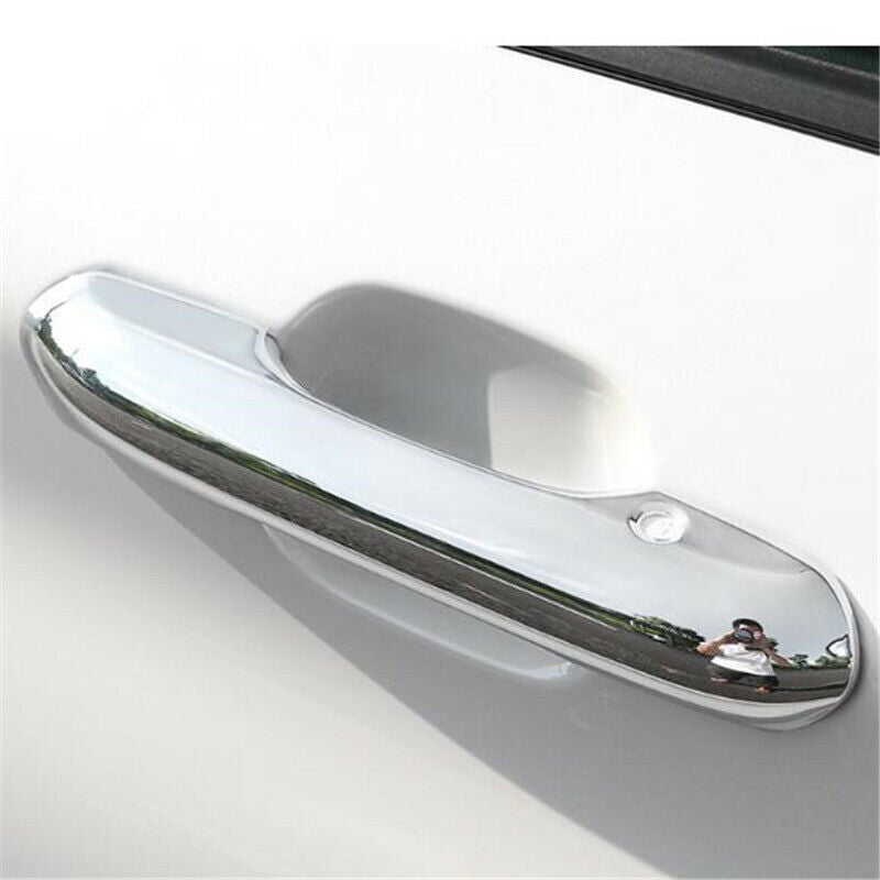 Chrome 4X Exterior Door Handle Cover Trim Fit for ford Explorer 2020 2021 2022