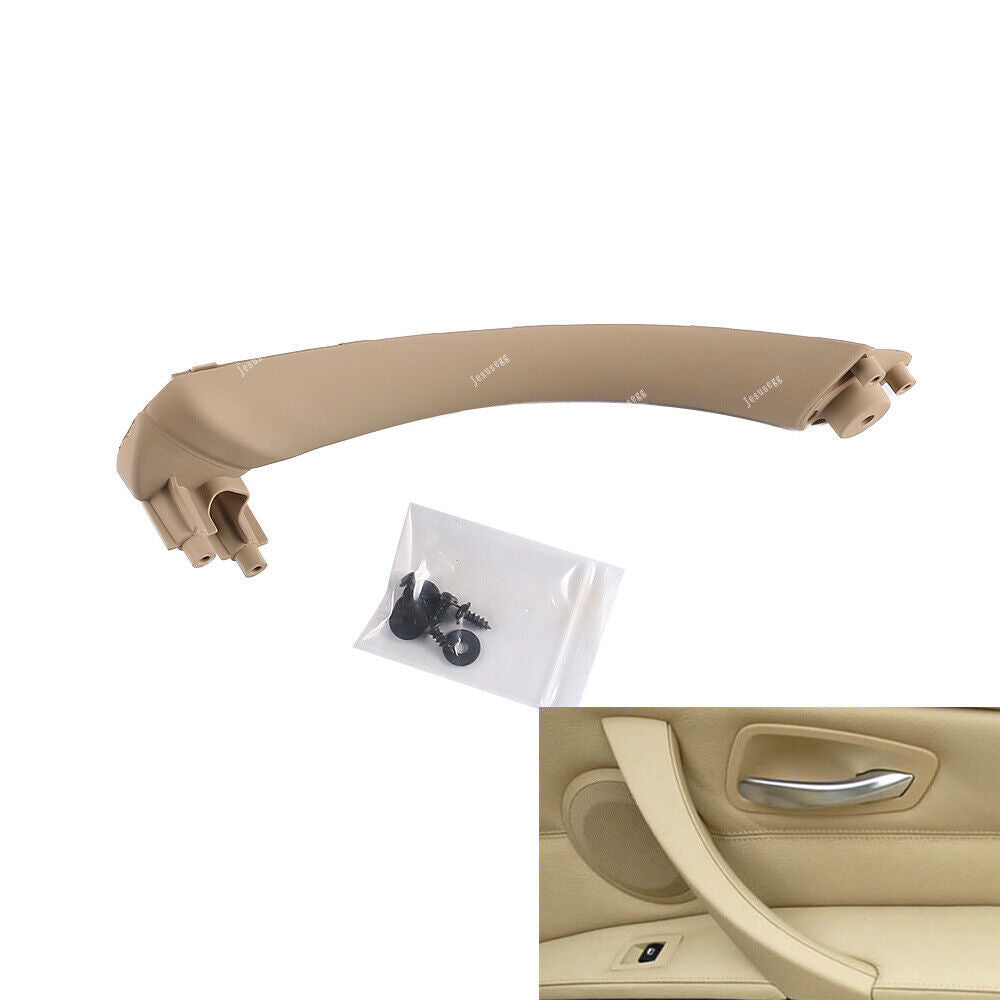 Right side Inner Door Panel Handle Pull Trim Beige for BMW E90 E91 3Series 06-12
