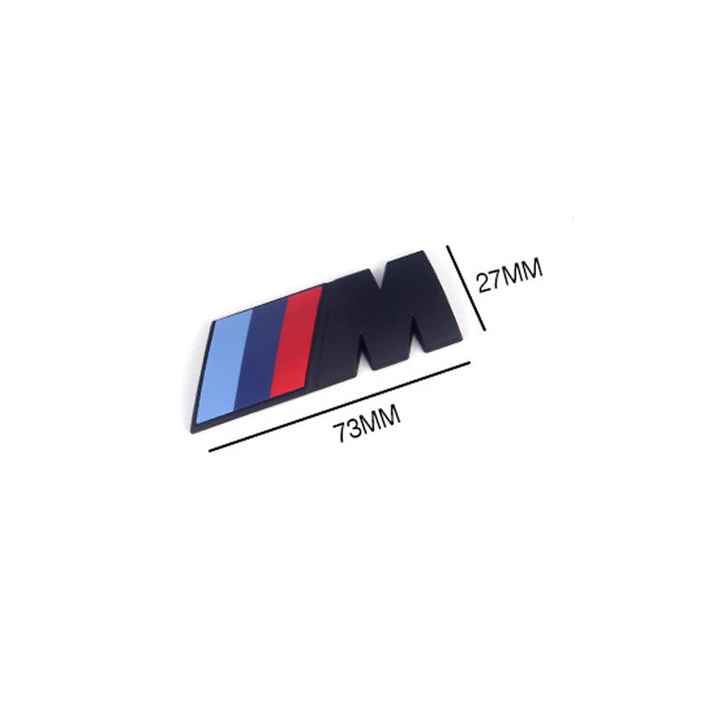 for BMW Bright Black M Series X4M Trunk Emblem Lettering Decal Badge Set