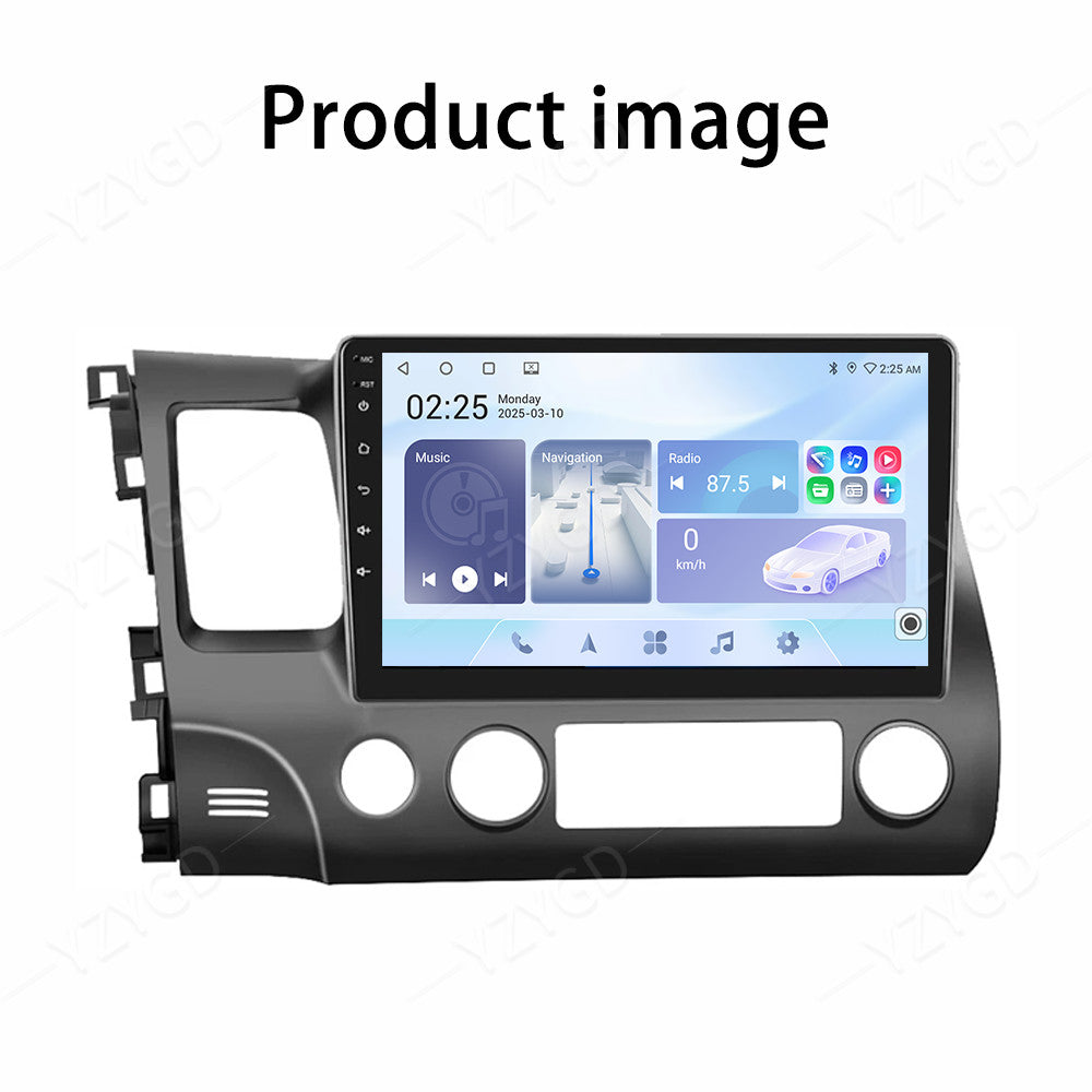 for Honda for Civic 2006-2011 Android Auto CarPlay Car Radio Stereo Wifi GPS Screen
