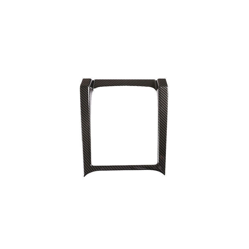 1X Carbon Fiber Middle Console Gear Shift Frame Trim For Discovery Sport 2020-25