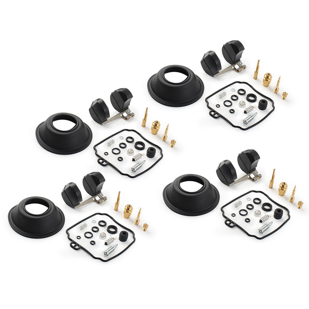 Carburetor Repair Kits 4 Sets for Yamaha XJ600S Seca II 1996-2003