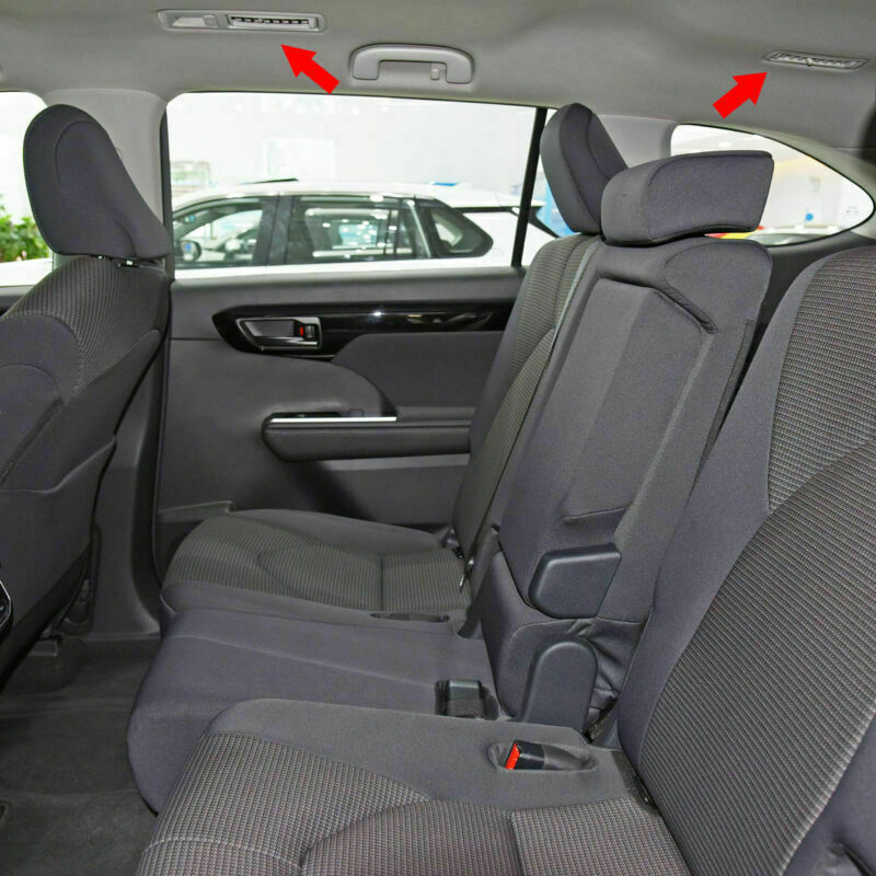 for Toyota Highlander 2020-22 Car Roof Rear Air Condition Vent Outlet Cover Trim