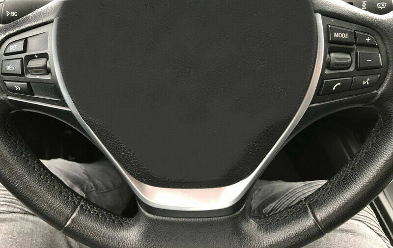ABS chrome silver steering wheel cover suitable for BMW 3 Series F30 2013-2017