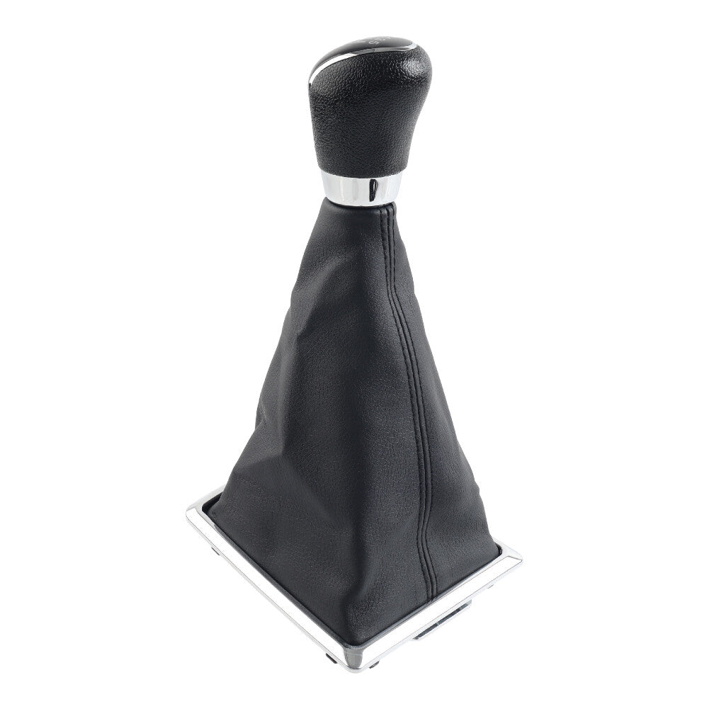 Schaltknauf 5/6 Geschwindigkeit mit Lederstiefel f¨¹r for Ford Focus MK2 2005-2012