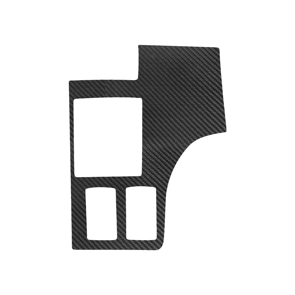 Carbon fiber interior dimming control cover trim for Toyota Hilux 2015 - 2021