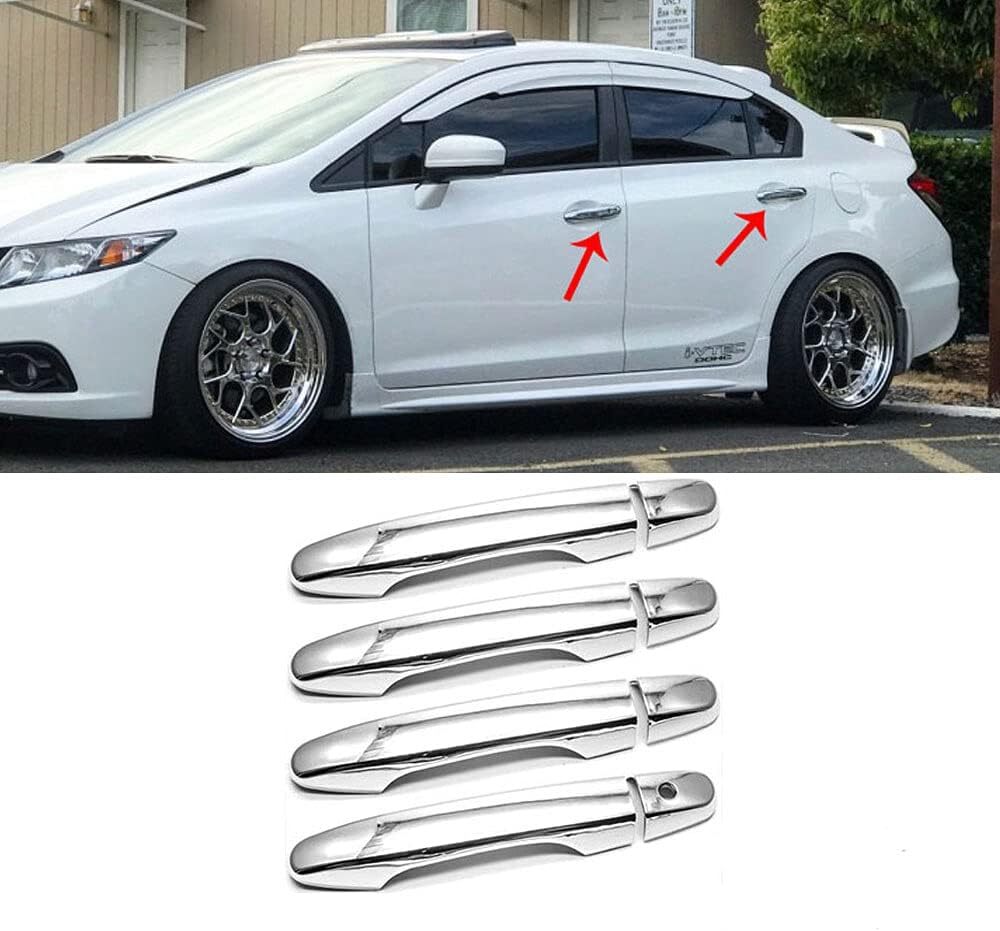 for HONDA CR-V CRV 2012 2013 2014 2015 2016 CHROME DOOR HANDLE COVER COVERS 4PCS