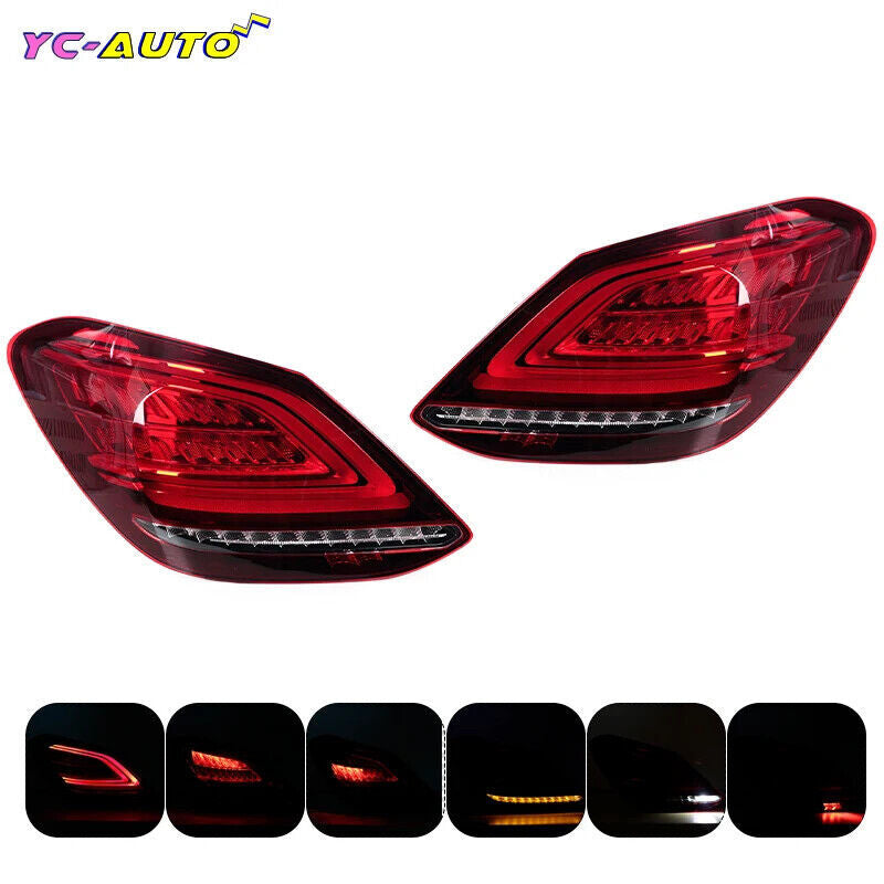 for Mercedes Benz C-Class W205 C180 C200 2019-20 Right LED Tail Light Brake Lamp
