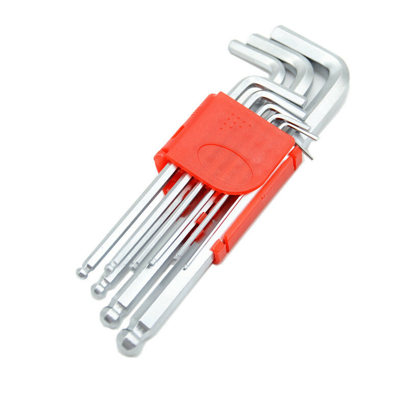 Long Arm Ball End Hex Key Wrench Torx Star Screwdriver 19Pc car Repair Tool Kit