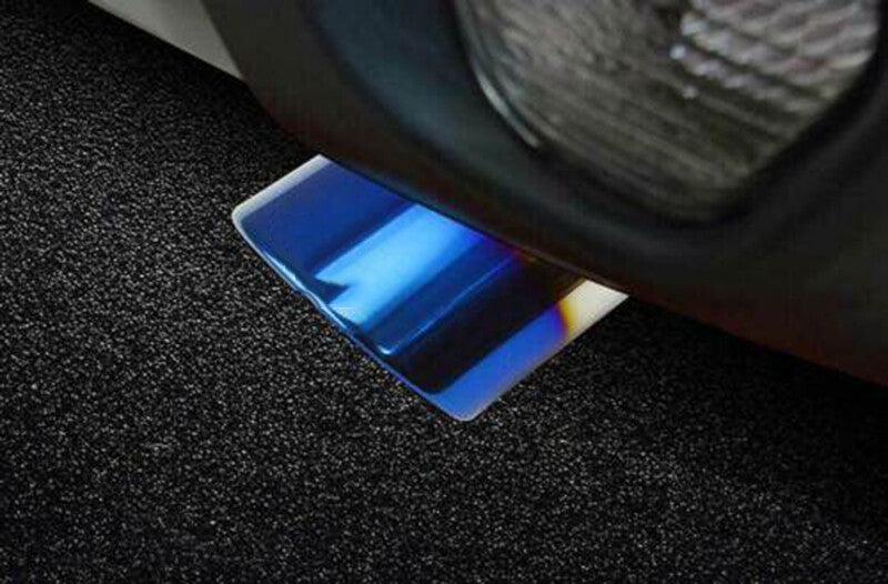 for Mitsubishi Outlander 2013-2021 Blue Steel Rear Tail Exhaust Pipe Muffler Tip