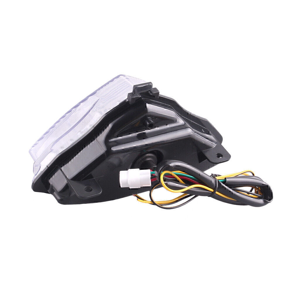 LED Tail Lamp Rear Taillight Running Light Clear Lens Fit for YAMAHA R1 2004-2006