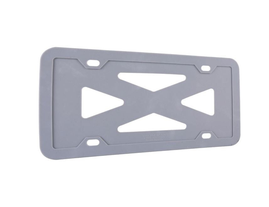 1 piece car license plate frame cover cap trunk gray silicone suitable for Dodge
