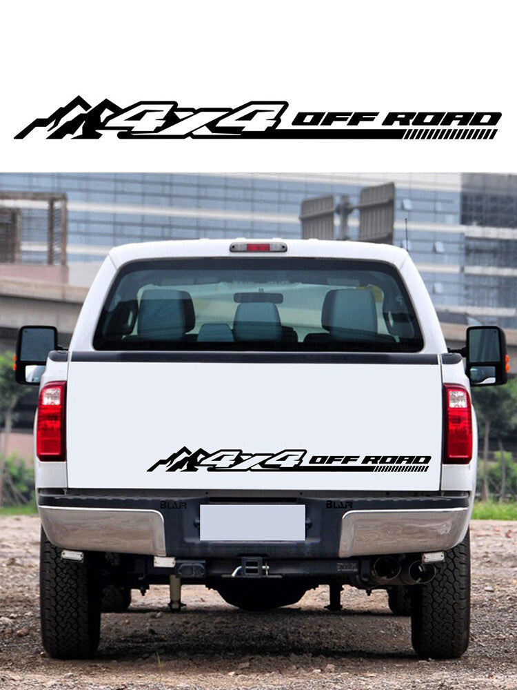 DIY Off Road Mountain Range Stickers Graphic Decal For Car Body Waterproof Decor