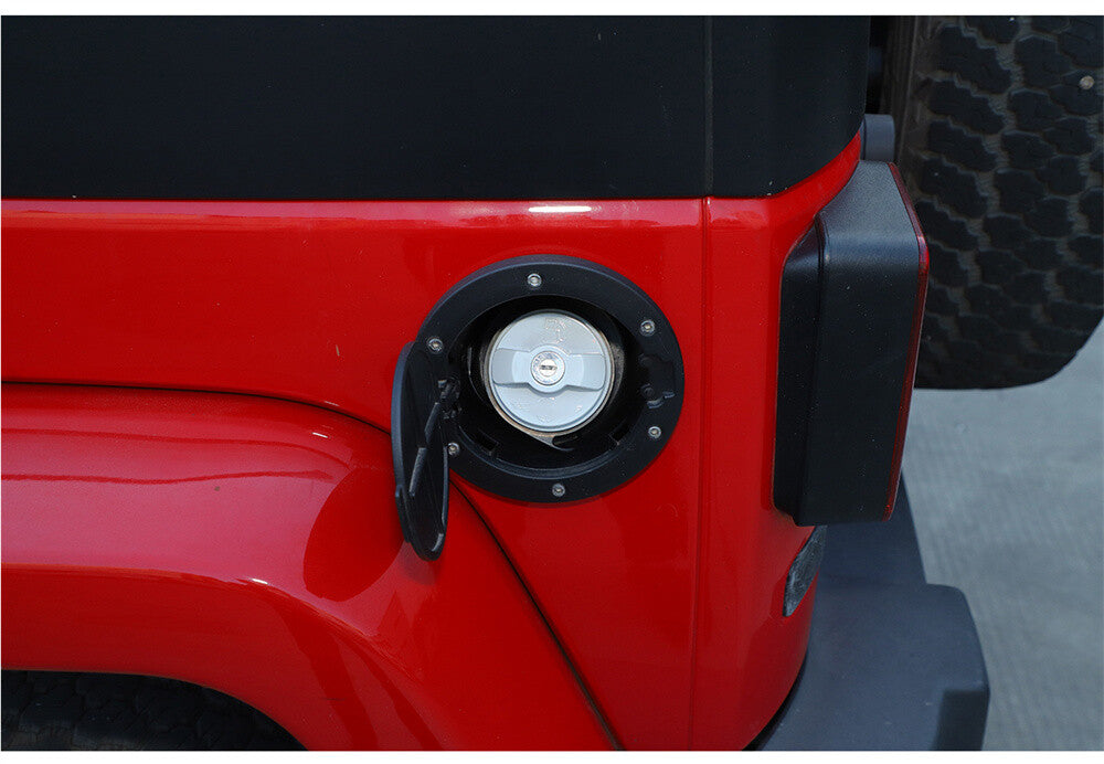White Inner Fuel Tank Cap Door Gas Filler Cover for Jeep for Wrangler JK JL 2007-23