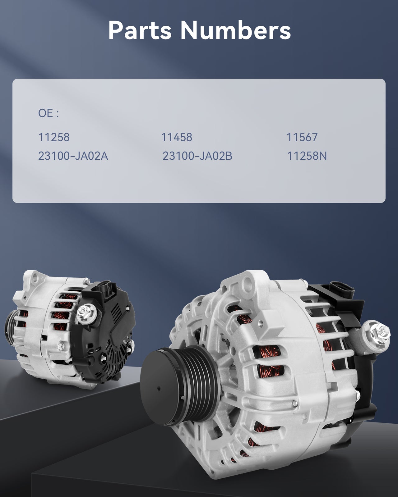 For 2007-2009 for Nissan Altima 2007-2009 for Nissan Sentra Alternator 23100-JA02A