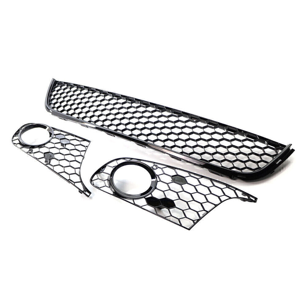 Front Lower Bumper Mesh Grille Fog Light Grill for VW for Golf MK6 / for Jetta SportWagen
