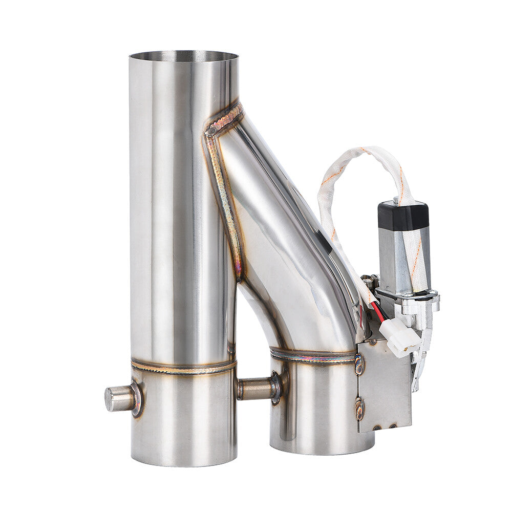 2.5 Downpipe Double Valve Cut Valve Out Double Valve Controller Exhasut Pipe