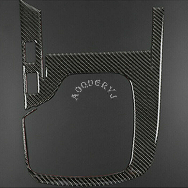 Carbon Fiber Inner Gear Shift Box Panel Cover Trim for Jaguar E-PACE 2018-2021
