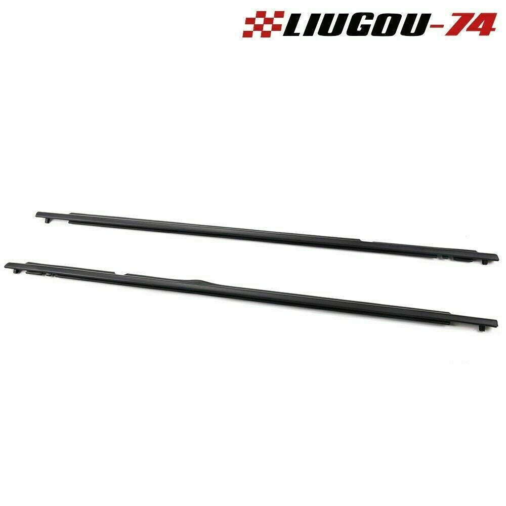4 brand new window weatherstripping strips for 2009-2012 for Toyota for Corolla -